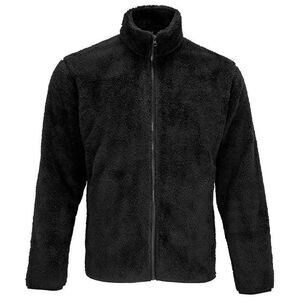 SOLS Unisex Adult Finch Fluffy Jacket / Black